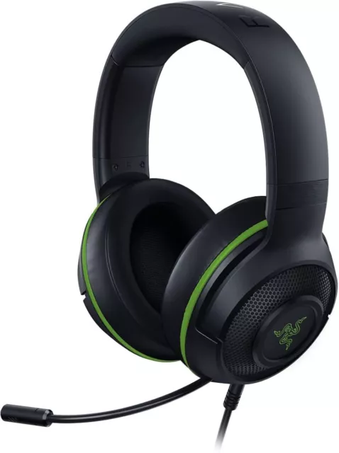 * Razer Kraken X for Xbox Gaming Headset v7.1 Multi-Plattform Black/Green 1