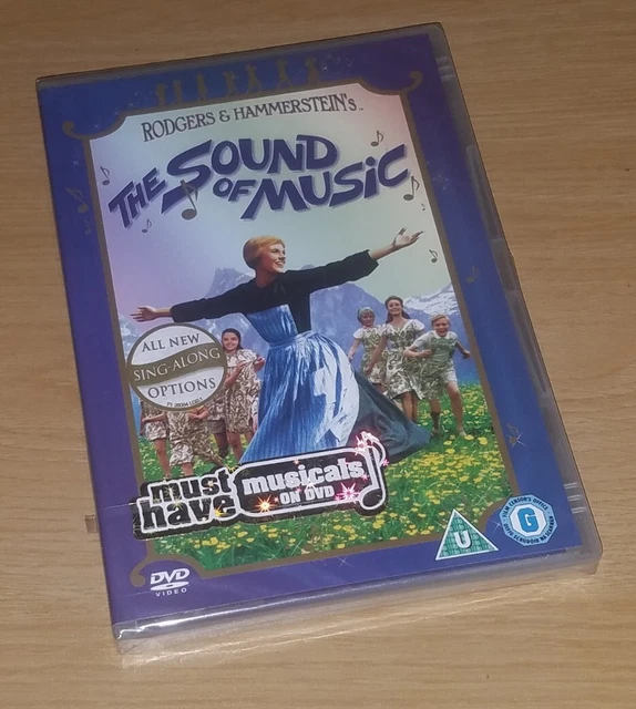 THE SOUND OF Music (DVD) with Sing Along Options / Region 2 UK ( New