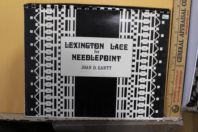 Lexington 1975 libro de encaje para punta de aguja Joan D. Gantt