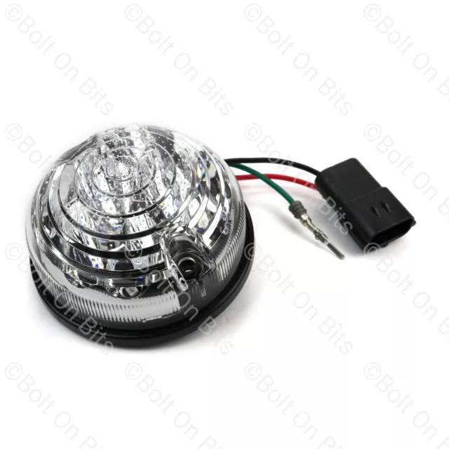 RDX LED CLEAR Rear Stop/Tail Light/lamp Land Rover Defender 90/110 12v 24v