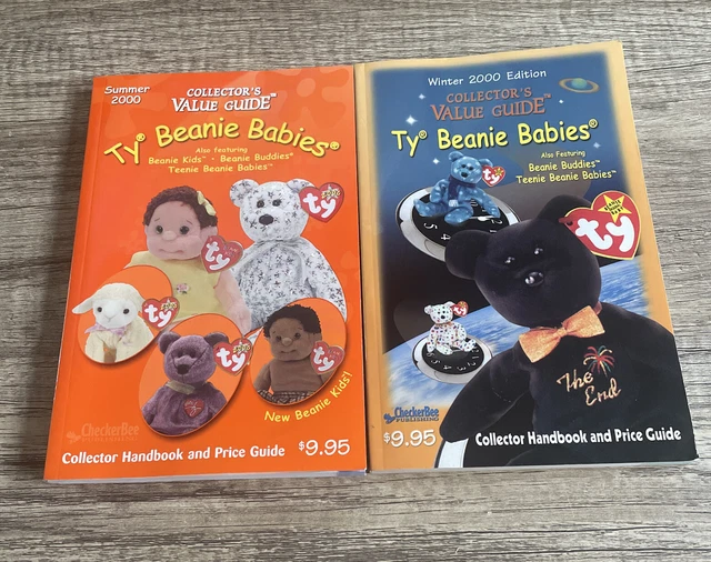 Two TY Beanie Babies Collector's Value Guides Summer & Winter 2000 NEW
