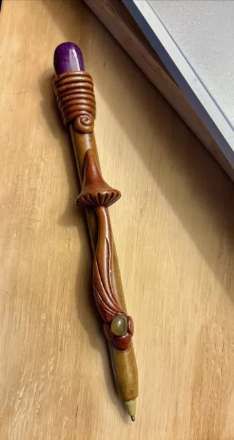 Unique Artisan Handmade Writing Pen With Stones