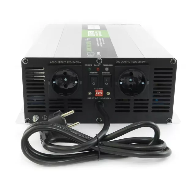 Convertisseur de Tension USV 12V Nps 1500 Watt Avec L Pure Sinus Inverter