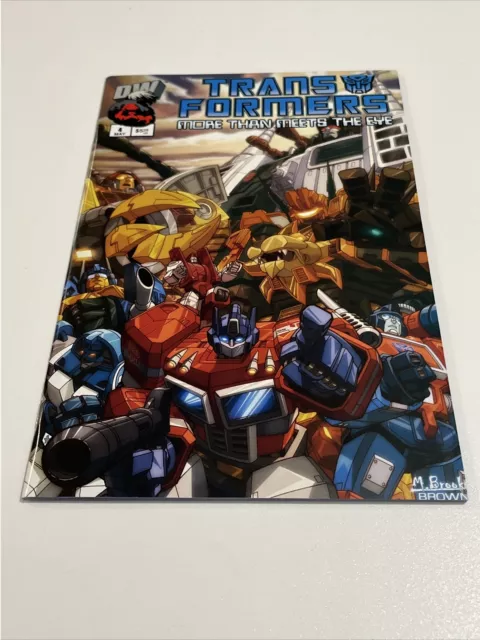 Transformers More Than Meets the Eye Armada #4 Dreamwave (2003) VF - Box 19