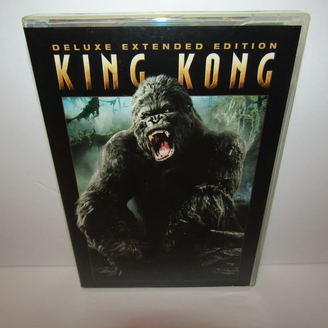 KING KONG 2005 Remake DVD Widescreen 3Disc Deluxe Extended Edition
