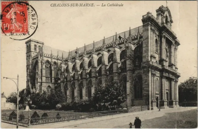 CPA CHALONS-sur-MARNE - La Cathédrale (126153)