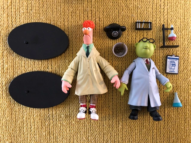 Diamond Select Muppets Beaker & Dr. Bunsen Honeydew Figure Mint DST Complete 1st