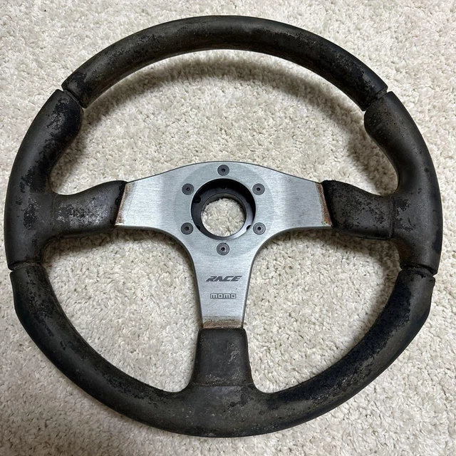 MOMO STEERING WHEEL Genuine Typ D35 KBA 70116 JDM EVO WRX