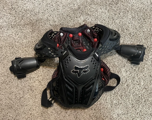 Fox Racing Raceframe Kids Chest Protector Roost Deflector Guard Youth Small