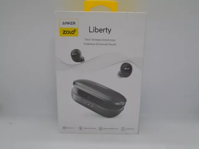 Anker ZOLO Liberty Z2001 Total-Wireless Bluetooth Earphones Headphones Headset