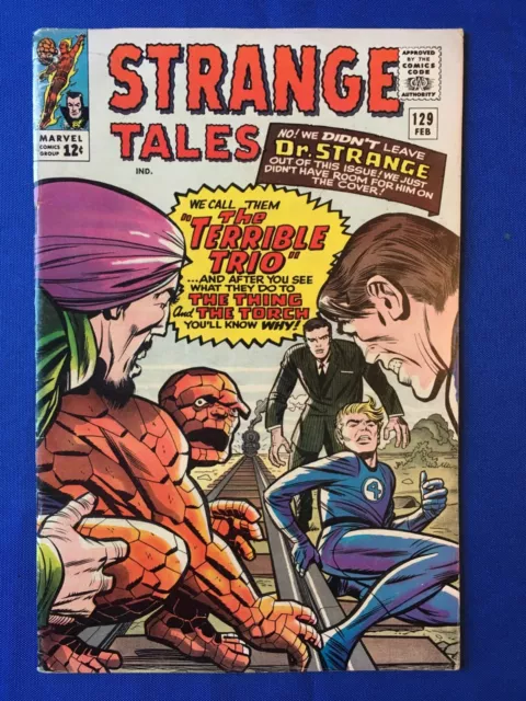 Strange Tales #129 FN (6.0) MARVEL ( Vol 1 1965) Ditko (C)