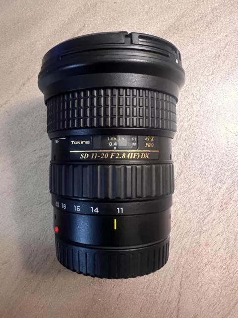 Tokina 11-16mm f/2.8 AT-X Pro DX II Lens - Canon EF Mount