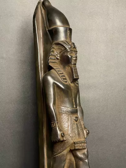 Fantastic Statue of Egyptian RAMSES II with Cobra for protection