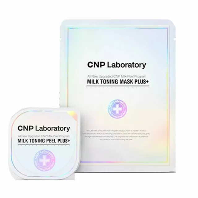 CNP Laboratory Milk Toning Peel Plus+ Program Set K-Beauty