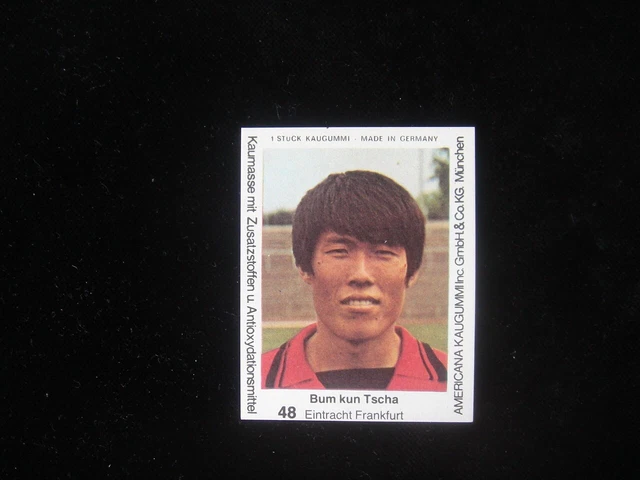 Americana Bum Kun Cha Rookie 1979 Eintracht Frankfurt Americana mint
