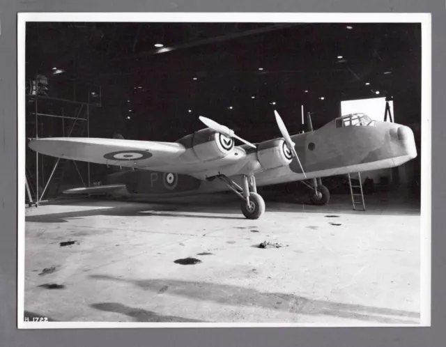 Kurzes Stirling 1/2 Modell Grosse Vintage Hersteller Foto Raf Royal Air Force