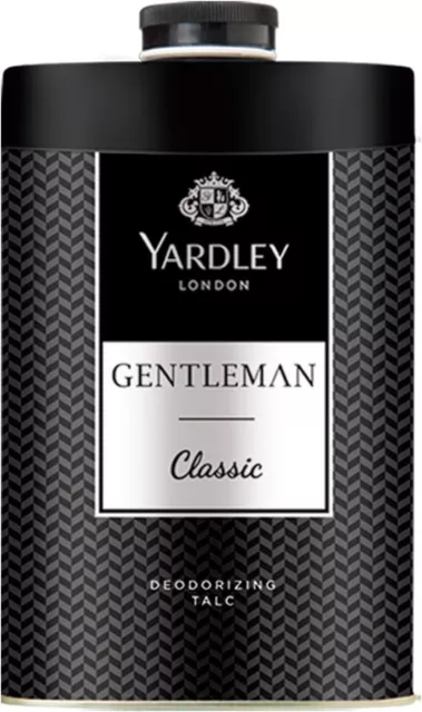 Yardley London Gentleman Deodorizing Talc Talcum Powder For Men 100 Gram UKYardl