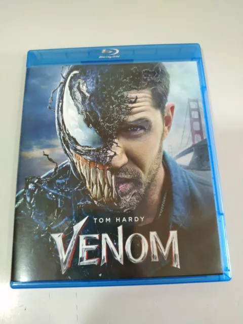 Venom Tom Hardy Marvel - Région A-B-C - Blu-Ray + Extras Espagnol Anglais