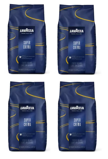 Lavazza Super Crema - 6/2.2lb Bags Whole Bean