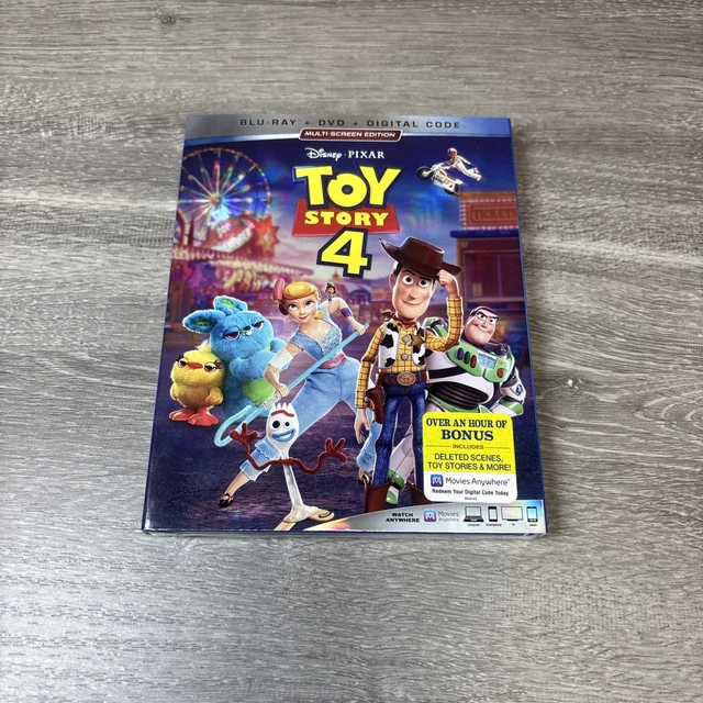TOY STORY (Blu-ray, Dvd, 2019) Digital Copy w/slipcover NEW