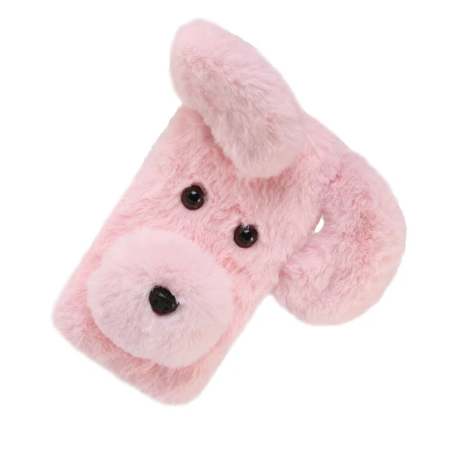 Coque pour téléphone à motifs en peluche douce Mignon Mode Hiver Garder 11