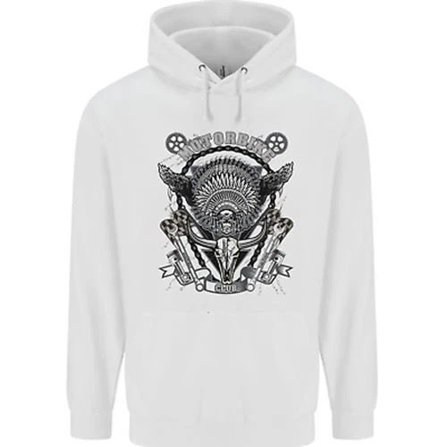 Motorbike Club Motorcycle Biker Childrens Kids Hoodie