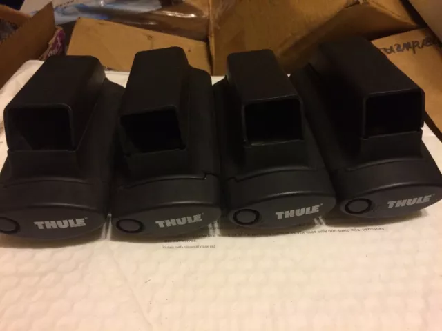 THULE 450 Crossroad Railing Foot PAck Look :) for rectangular bars