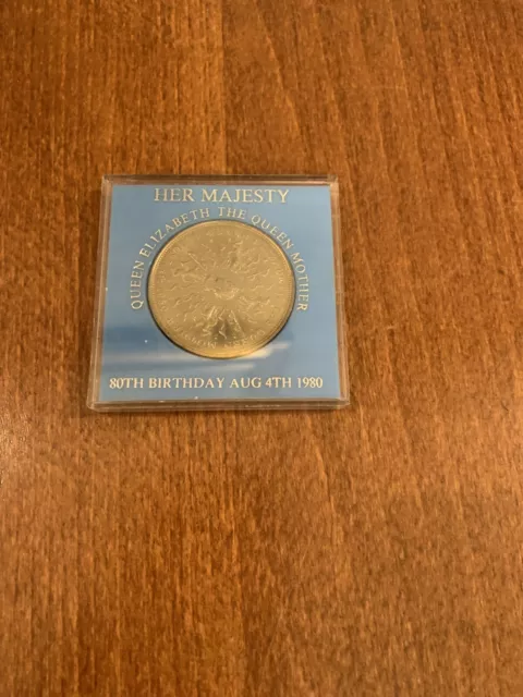 Elizabeth II The Queen Mother 80th Birthday Ulster Bank Coin