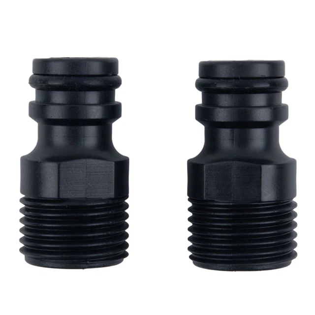 Confezione da 2 adattatori per tappo serbatoio IBC S60x6, raccordo per tubo da giardino da 1/2 pollice, adatto per serbatoi IBC per acqua piovana | Leroy Merlin