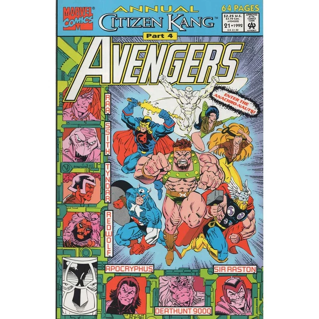 Avengers Annual #21 Marvel original store overstock BEAUTIFUL NM
