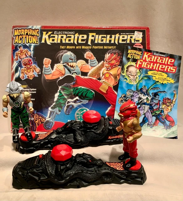 Jeu électronique Karate Fighter - MB 1997 - Jeu De Société Vintage - Occasion