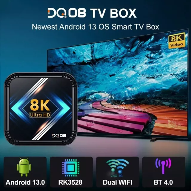 Android 13.0 smart tv box 2024