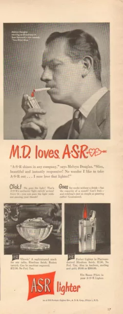 1940's Vintage ad for ASR lighter retro Doctor photo       04/11/22