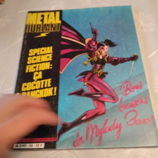 magazine BD METAL HURLANT # 55 - EO 1980 BE : Milady 3000 / MAGNUS