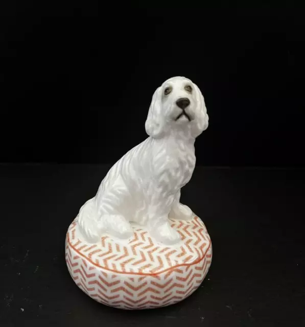 Royal Doulton Top Dogs OLLIE Spaniel Dog-Bone China Collectible