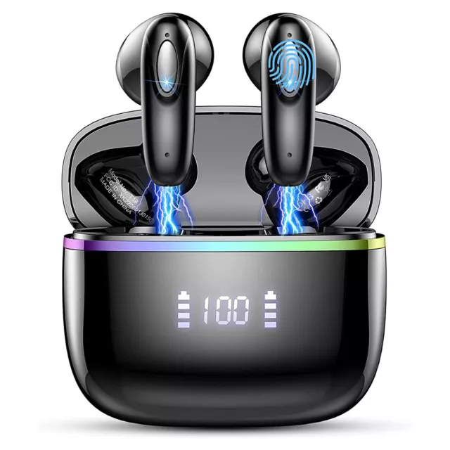 Bluetooth 5.3 Wireless Headphones Earphones Mini In-Ear Pods For iPhone&Android