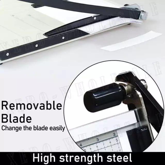 Premium Metal Paper Cutter Size A3 To B7 Guillotine Page Trimmer 15 Sheets Knife 2