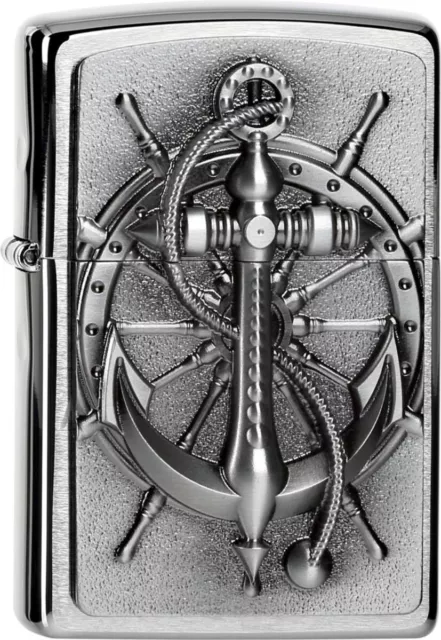 Briquet Zippo essence nautic anchor 2004290 dans Une boîte Cadeau de qualité