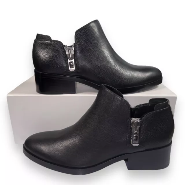 3.1 Phillip Lim Alexa Leather Ankle Booties SHE6-T186SPX Black Women's 8/38