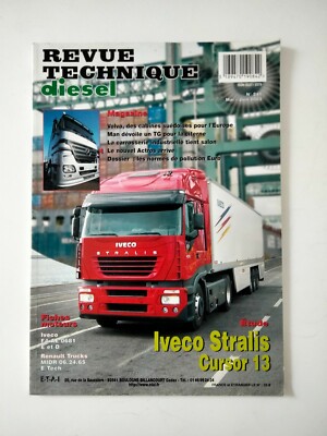 Revue Technique  diesel PL Iveco EuroCargo Tector  poids lourds Etai 