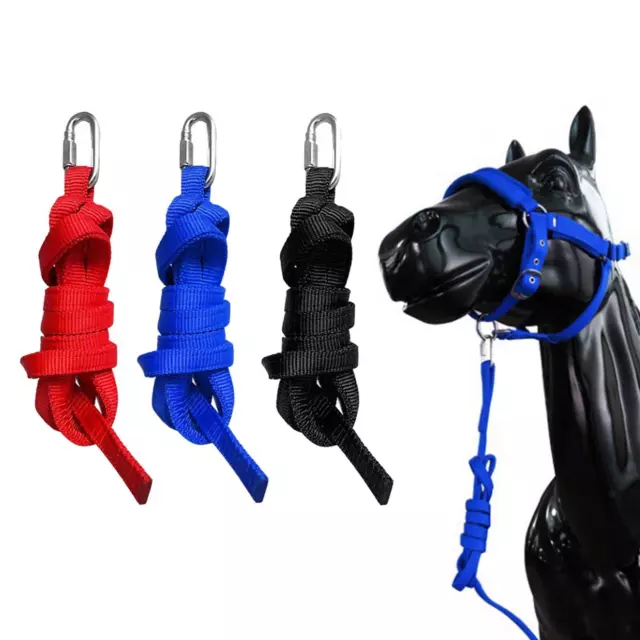 Horse Lead Rope Racing Halters for Leading Training Horse, Goats or Sheep Easy