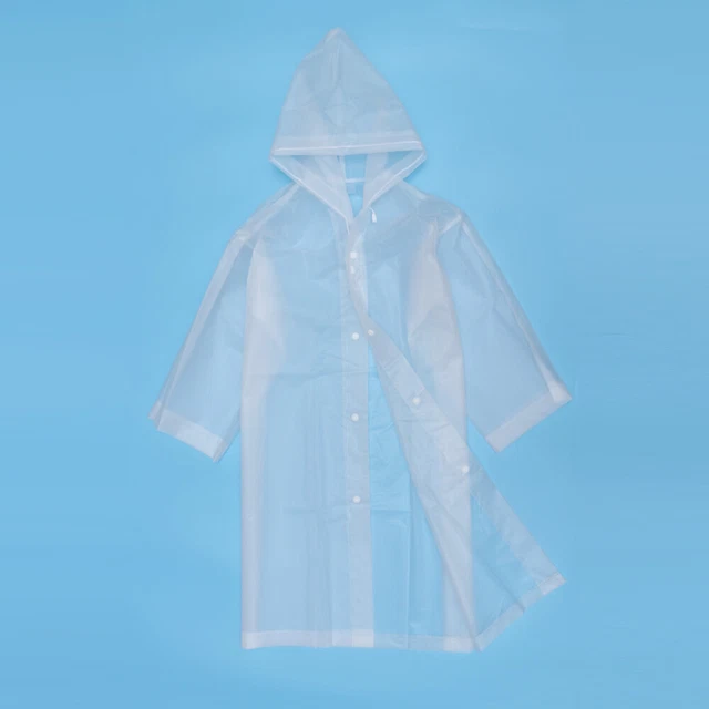 Impermeabile Poncho antipioggia impermeabile lungo trasparente impermeabile singolo per poncho riflettente per auto con batteria per veicoli elettrici  15
