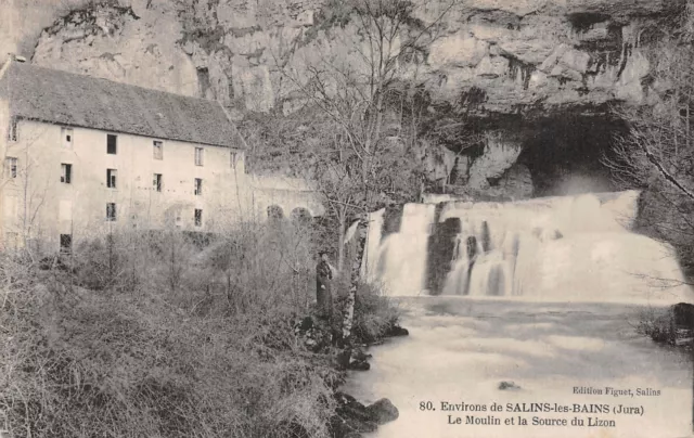 39-Le Moulin Et La Source Du Lizon Environs De Salins Les Bains-N�2125-C/0037