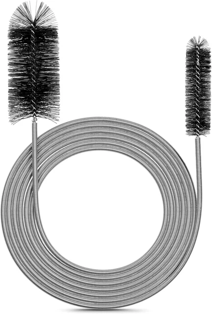 FLEXIBLE FEEDING TUBE Cleaning Brush, Multifunction Long Pipe Cleaner ...