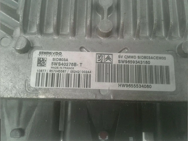 Set Réparation échappement Peugeot 307 CC 2.0 16V 136 Ch - Marque Eberspächer, Référence 12.106.99