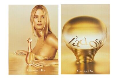 J'adore de Dior 2 pages recto verso Dior Publicité papier glacé 