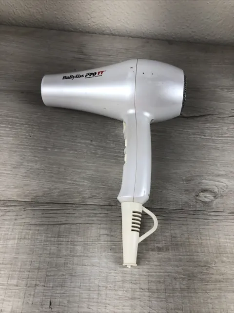 BaBylissPRO TT Tourmaline Titanium Hair Dryer White- for parts