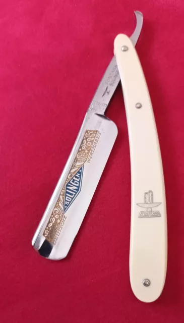 straight razor vintage Fontana Solingen Più Coramella