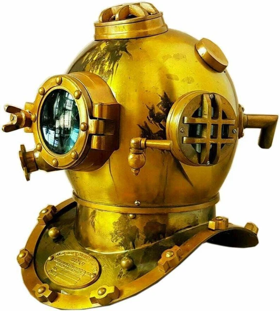 Casque De Plongée US Marine Mark V – Reproduction Ancienne – Décoration Vintage