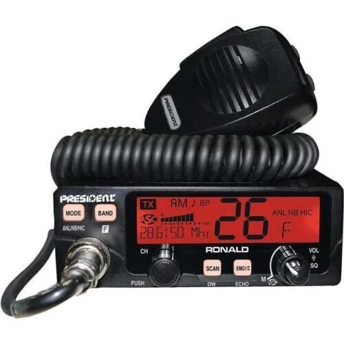 Brand New PRESIDENT RONALD 10 Meter Amateur Ham Radio Transceiver Brand New PRESIDENT RONALD 10 Meter Amateur Ham Radio Transceiver